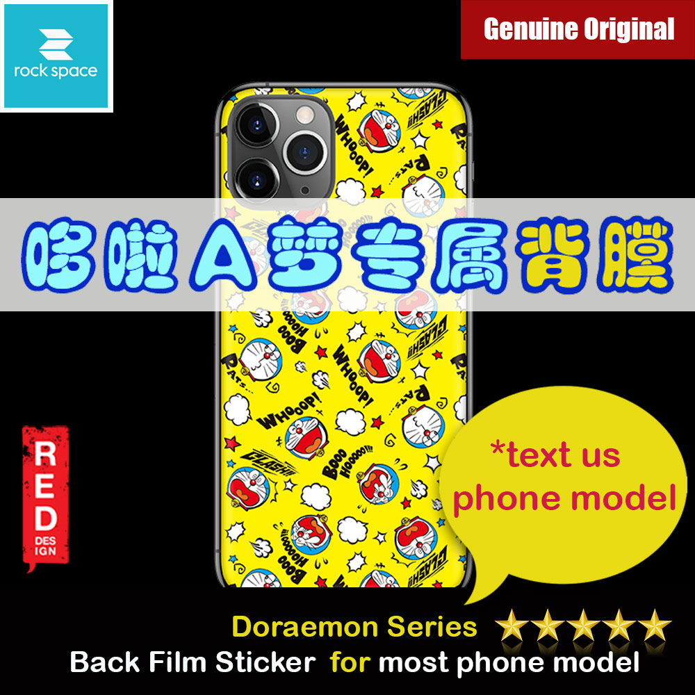 Picture of Apple iPhone 11 6.1  | Rock Space Custom Made for All Phone Model Doraemon Series Back Film Protector Sticker for Any Phone Model (Doraemon 004)