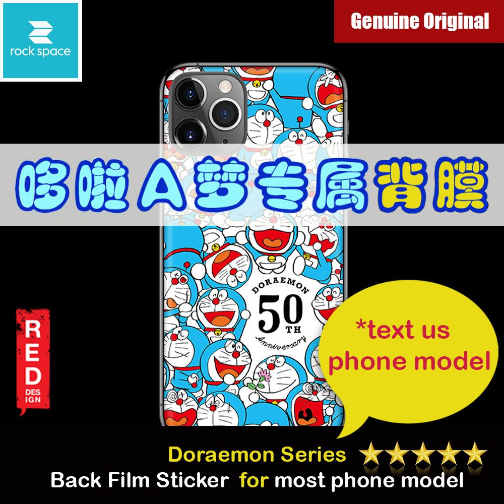 Picture of Apple iPhone 11 6.1  | Rock Space Custom Made for All Phone Model Doraemon Series Back Film Protector Sticker for Any Phone Model (Doraemon 003)