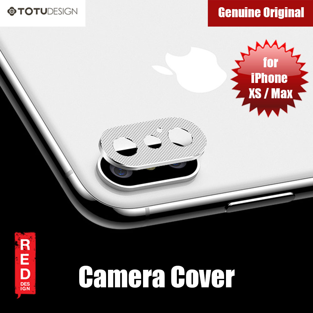 Picture of Apple iPhone X  | Totu Ring Series Camera Lens Kit for iPhone XS iPhone XS Max (Silver)