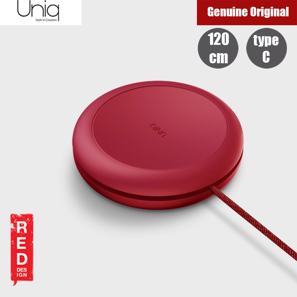 Picture of Uniq Halo 120cm Fast Charge Type C Cable with Organiser (Red)