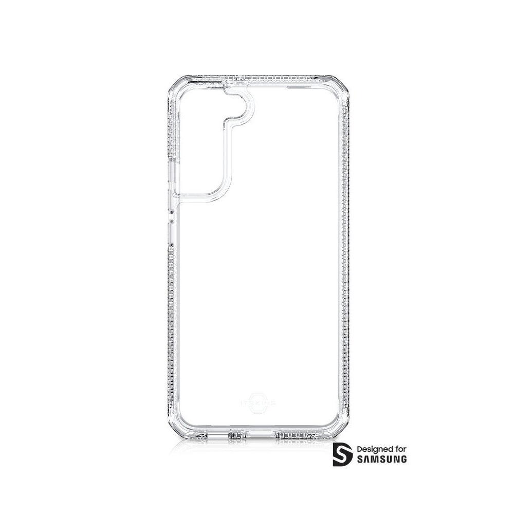 Picture of Samsung Galaxy S22 6.1 Case | ITSKINS HYBRID CLEAR Drop Protection Case for Galaxy S21 6.2 (Transparent)