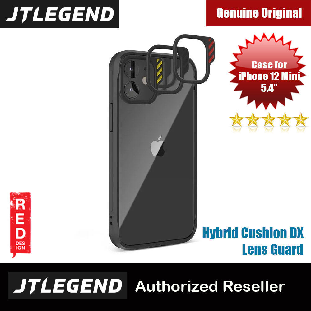 Picture of JTLEGEND Hybrid Cushion DX Drop Protection Case with Camera Lens Protection Raised Bezel Sound Enhancement Design Case for iPhone 12 Mini 5.4 (Black) Apple iPhone 12 mini 5.4- Apple iPhone 12 mini 5.4 Cases, Apple iPhone 12 mini 5.4 Covers, iPad Cases and a wide selection of Apple iPhone 12 mini 5.4 Accessories in Malaysia, Sabah, Sarawak and Singapore 