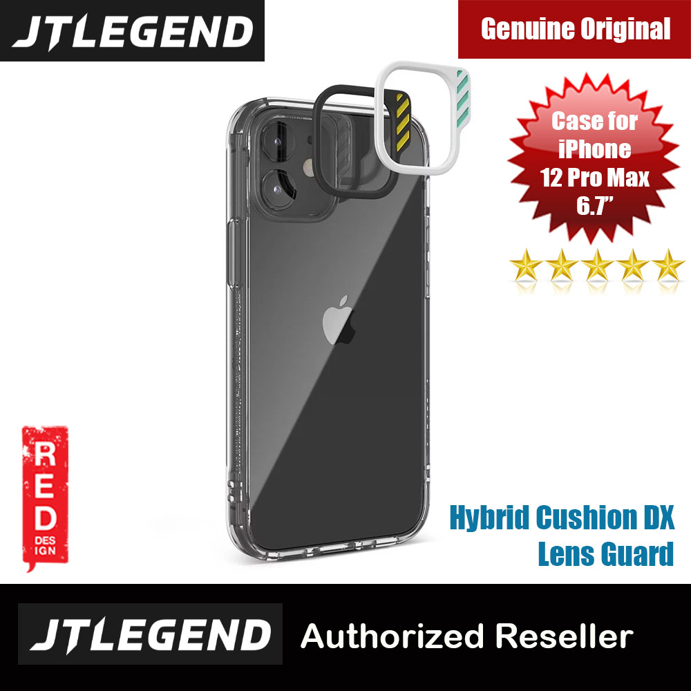 Picture of JTLEGEND Hybrid Cushion DX Drop Protection Case with Camera Lens Protection Raised Bezel Sound Enhancement Design Case for iPhone 12 Pro Max 6.7 (Crystal) Apple iPhone 12 Pro Max 6.7- Apple iPhone 12 Pro Max 6.7 Cases, Apple iPhone 12 Pro Max 6.7 Covers, iPad Cases and a wide selection of Apple iPhone 12 Pro Max 6.7 Accessories in Malaysia, Sabah, Sarawak and Singapore 