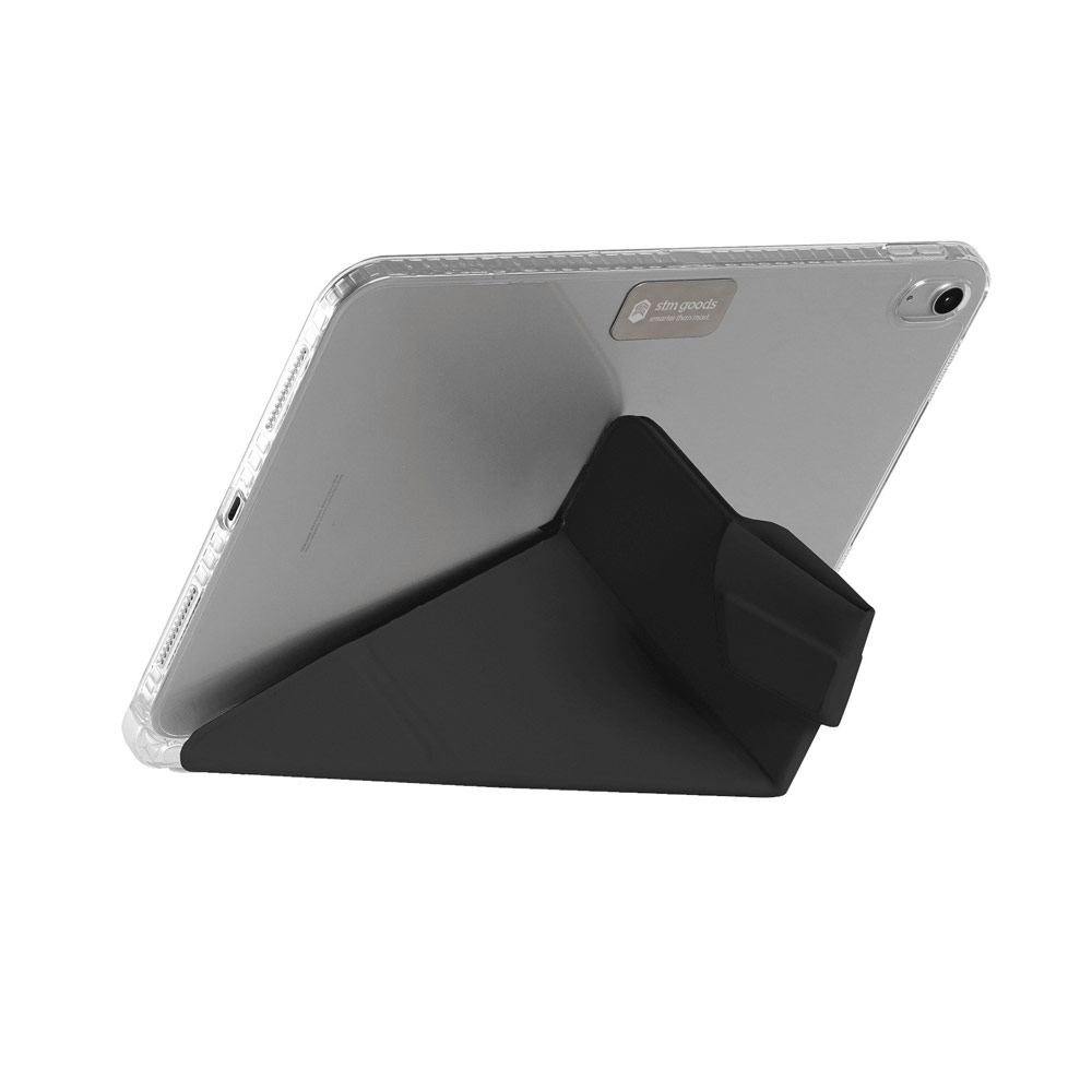 Picture of Apple iPad 10th Gen 10.9\" 2022 Case | STM OPP Flip Cover Stand Case for Apple iPad 10.9 10th Gen 2022 (Black)