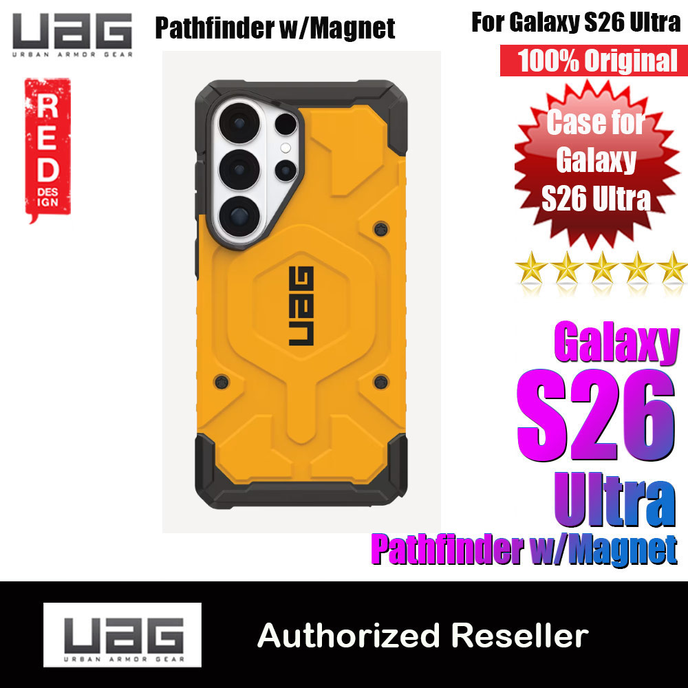 Picture of UAG Pathfinder Magsafe Compatible Drop Proof Case for Samsung Galaxy S26 Ultra (Yellow Heritage) Samsung Galaxy S26 Ultra- Samsung Galaxy S26 Ultra Cases, Samsung Galaxy S26 Ultra Covers, iPad Cases and a wide selection of Samsung Galaxy S26 Ultra Accessories in Malaysia, Sabah, Sarawak and Singapore 