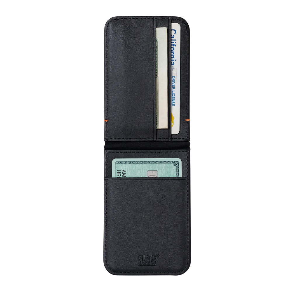Picture of Apple iPhone 13 6.1  | UAG Metropolis Kevlar Leather MagSafe Wallet and Stand Kickstand Card Holder Phone Stand (Kevlar)