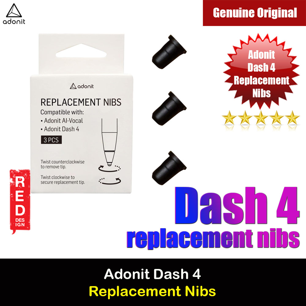 Picture of Adonit Dash 4 Replacement Tip Nibs (3pcs) Apple iPad Air 10.9 2020- Apple iPad Air 10.9 2020 Cases, Apple iPad Air 10.9 2020 Covers, iPad Cases and a wide selection of Apple iPad Air 10.9 2020 Accessories in Malaysia, Sabah, Sarawak and Singapore 