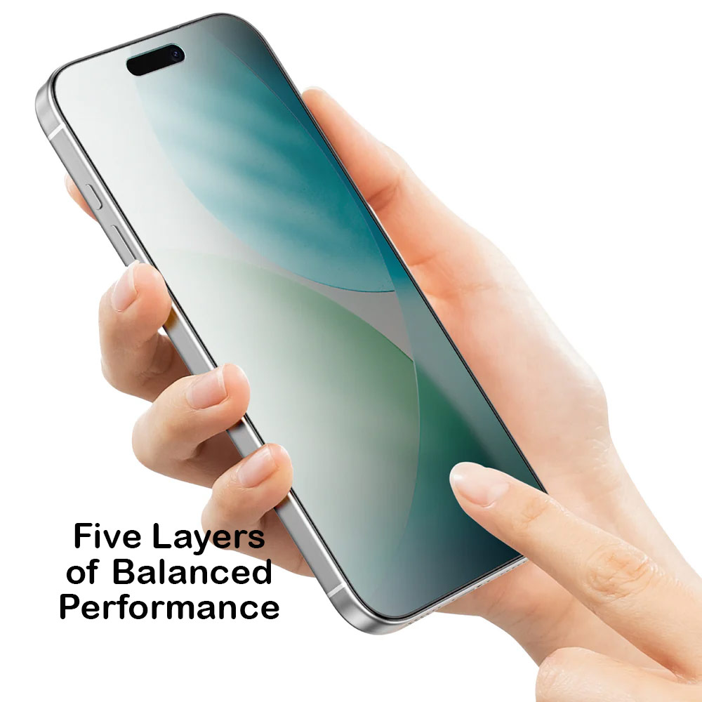 Picture of Apple iPhone Air 6.5  | Amazingthing Radix Matte Anti Glare Full Glass 3D Frame Tempered Glass for iPhone 17 Air 6.5 (Matte)
