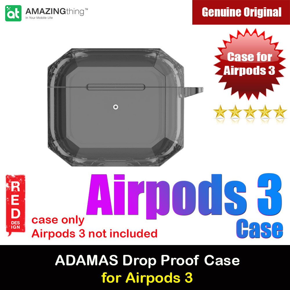 Picture of Amazingthing Adamas Antibacterial Drop Proof Case for Airpods 3 Case (Clear Black) Apple Airpods 3- Apple Airpods 3 Cases, Apple Airpods 3 Covers, iPad Cases and a wide selection of Apple Airpods 3 Accessories in Malaysia, Sabah, Sarawak and Singapore 