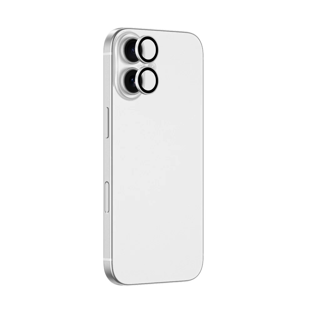 Picture of Apple iPhone 17 6.3  | Amazingthing Supreme AR Lens Glass Aluminum Tempered Glass Lens Protector for iPhone 17 6.3  (2PCS Silver)