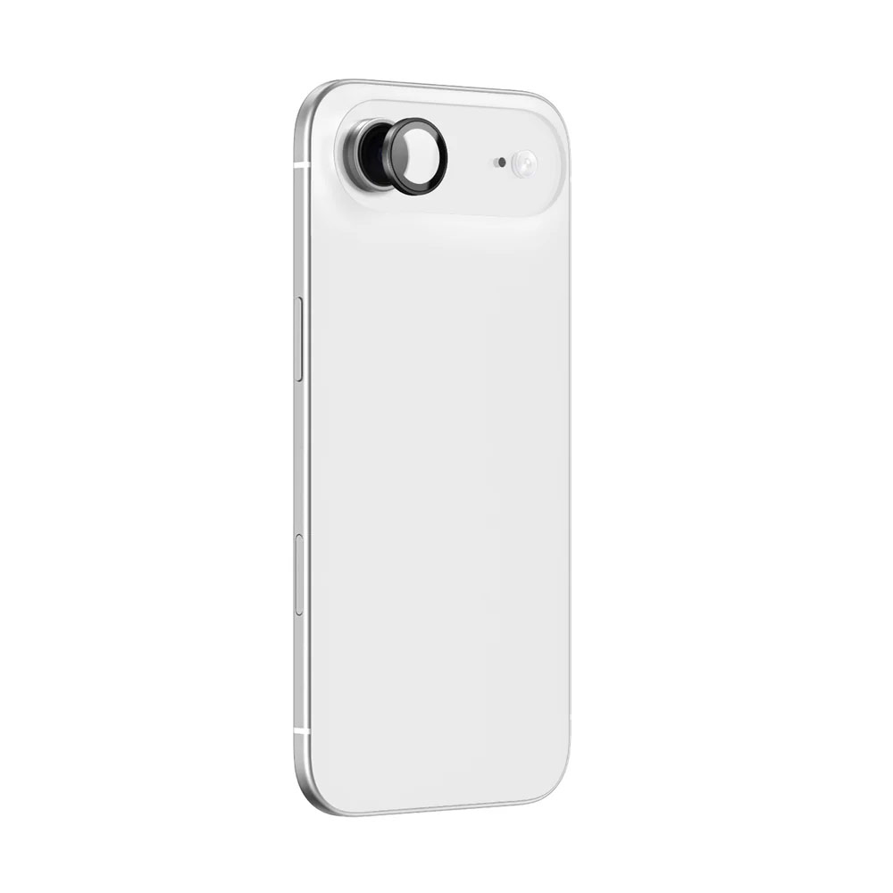 Picture of Apple iPhone Air 6.5  | Amazingthing Supreme AR Lens Glass Aluminum Tempered Glass Lens Protector for iPhone 17 Air 6.5  (1PCS Black)