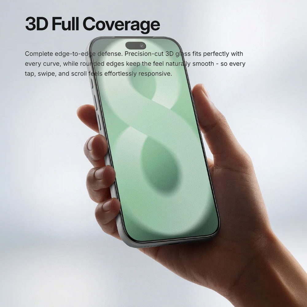 Picture of Apple iPhone 18 Pro Max Screen Protector | Amazingthing RADIX + Care Matte Full Tempered Glass 3D Frame Screen Protector for iPhone 18 Pro Max 6.9 - Matte