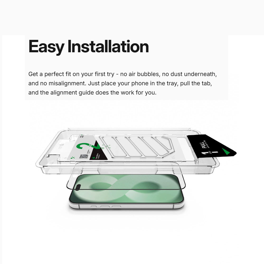 Picture of Apple iPhone 18 Pro Max Screen Protector | Amazingthing RADIX + Care Matte Full Tempered Glass 3D Frame Screen Protector for iPhone 18 Pro Max 6.9 - Matte