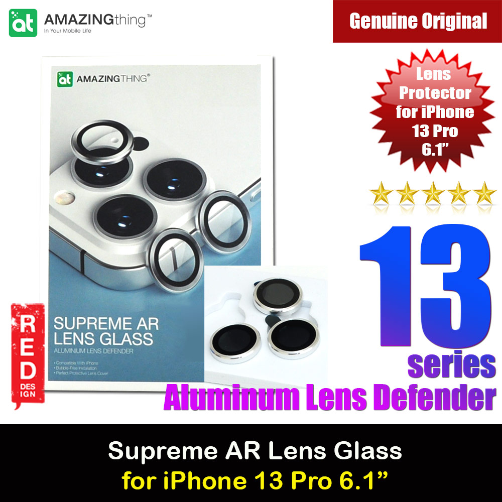 Picture of AmazingThing SupremeGlass Lens Glass Camera Lens Protector Protection Tempered Glass for Apple iPhone 13 Pro 6.1 (Silver 3pcs) Apple iPhone 13 Pro 6.1- Apple iPhone 13 Pro 6.1 Cases, Apple iPhone 13 Pro 6.1 Covers, iPad Cases and a wide selection of Apple iPhone 13 Pro 6.1 Accessories in Malaysia, Sabah, Sarawak and Singapore 