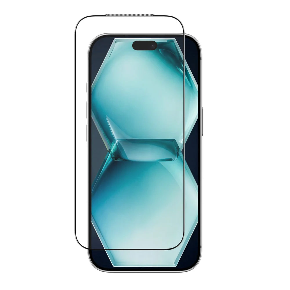 Picture of Apple iPhone 18 Pro Screen Protector | Amazingthing Titan Care 3D Frame Full Tempered Glass Screen Protector with Dust Filter for iPhone 18 Pro - Clear