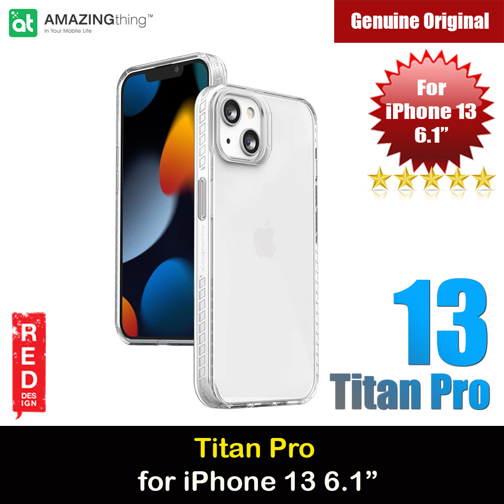Picture of Amazingthing TITAN PRO Drop Proof Case for iPhone 13 6.1 (Transparent Clear) Apple iPhone 13 6.1- Apple iPhone 13 6.1 Cases, Apple iPhone 13 6.1 Covers, iPad Cases and a wide selection of Apple iPhone 13 6.1 Accessories in Malaysia, Sabah, Sarawak and Singapore 