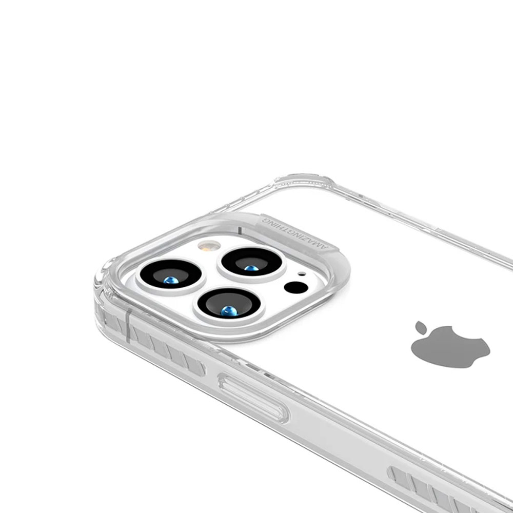 Picture of Apple iPhone 13 Pro 6.1 Case | Amazingthing TITAN PRO Drop Proof Case for iPhone 13 Pro 6.1 (Transparent Clear)