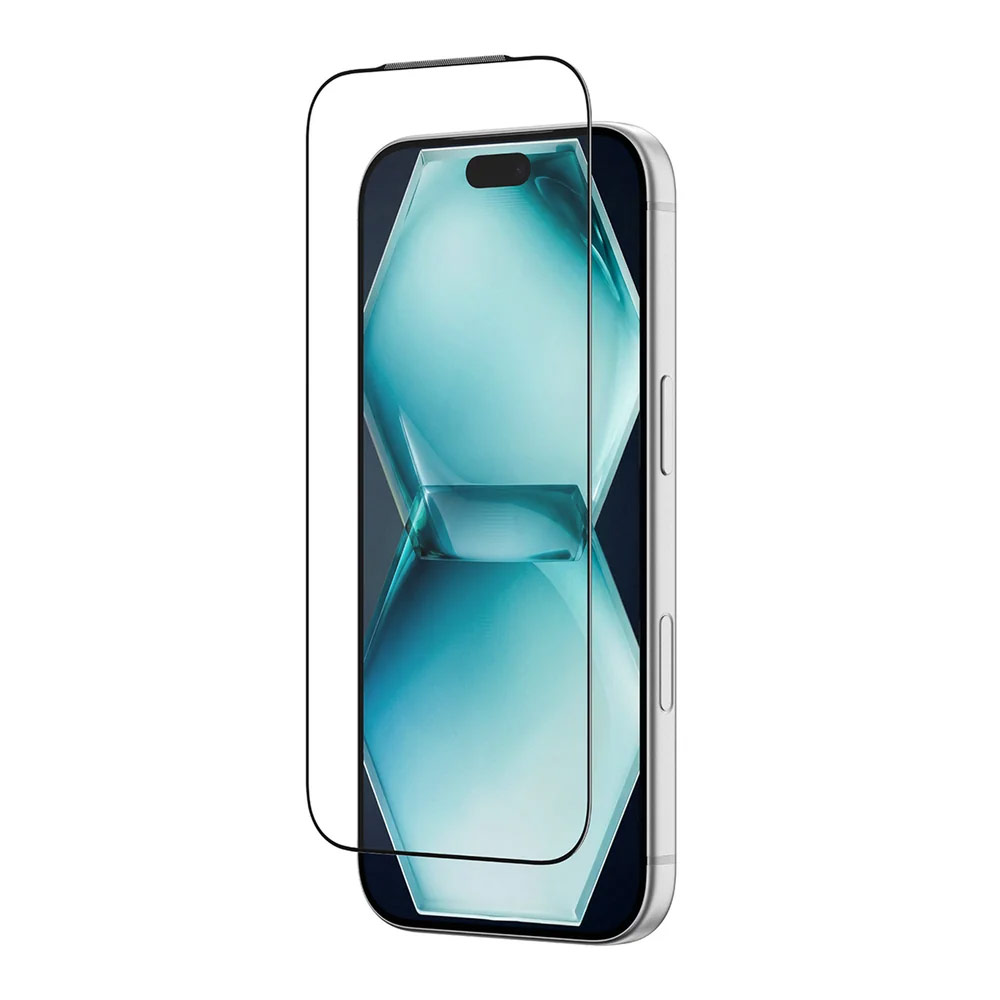 Picture of Apple iPhone 18 Pro Screen Protector | Amazingthing TITAN Vision 30 3D Pro Frame Full Tempered Glass Screen Protector with Dust Filter for for iPhone 18 Pro - Clear