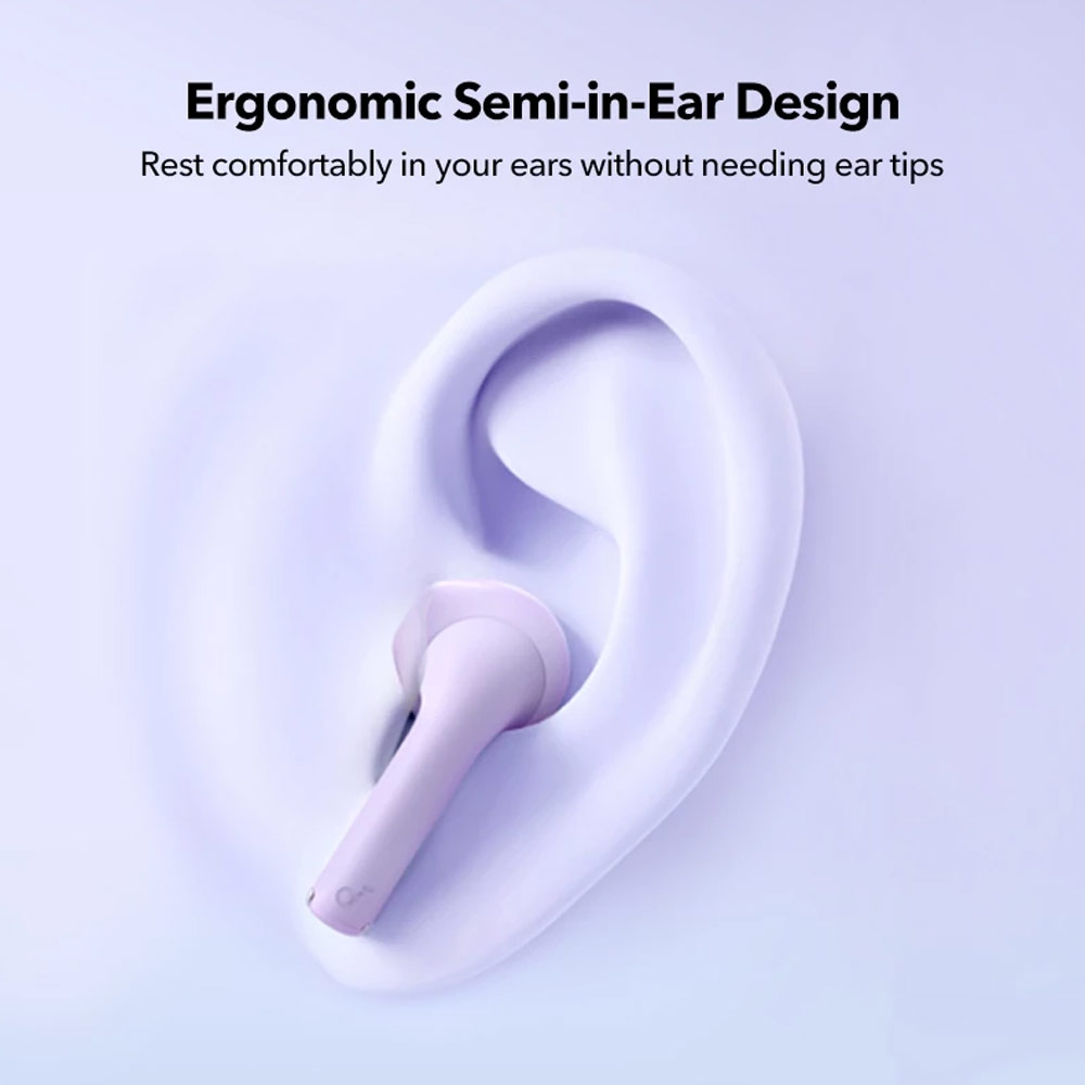 Picture of Soundcore by Anker K20i In Ear TWS wireless earbuds 36 Hours Playtime AI Clear Call (Purple)