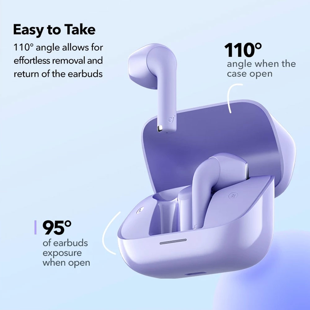 Picture of Soundcore by Anker K20i In Ear TWS wireless earbuds 36 Hours Playtime AI Clear Call (Purple)