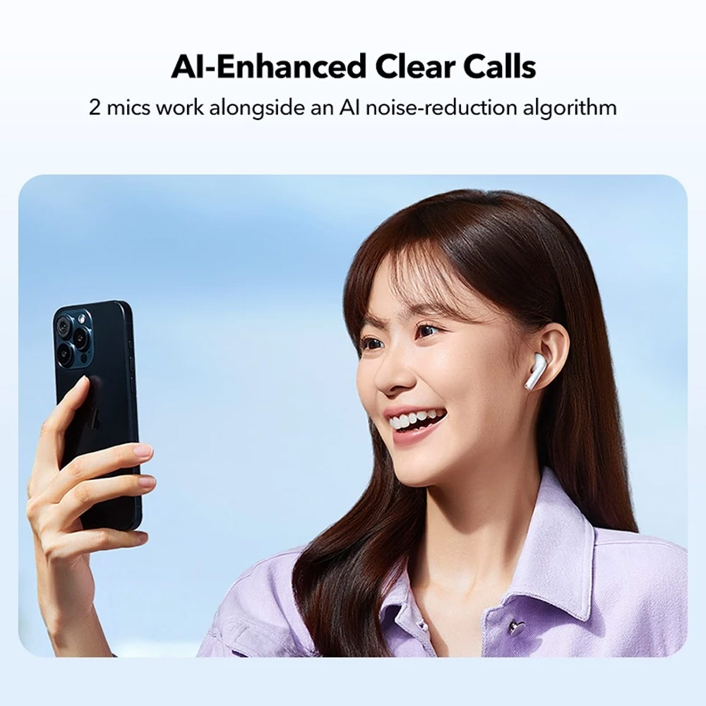 Picture of Soundcore by Anker K20i In Ear TWS wireless earbuds 36 Hours Playtime AI Clear Call (Purple)