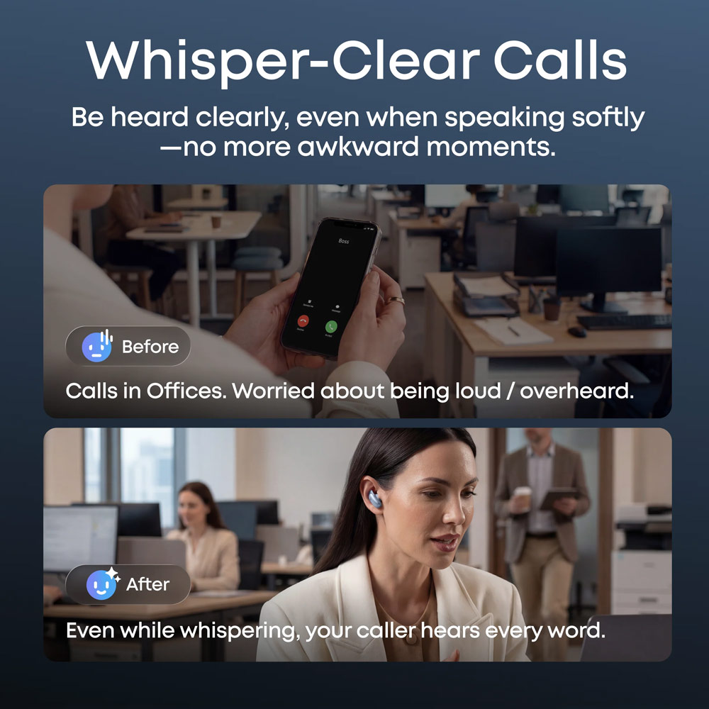 Picture of Soundcore by Anker Liberty 5 Pro ANC Wireless Earbuds Guinness World Records Clearest Clear Calls Adaptive Noise Cancelling LDAC Hi-Res Audio TWS Earbuds (Pearl Blue)