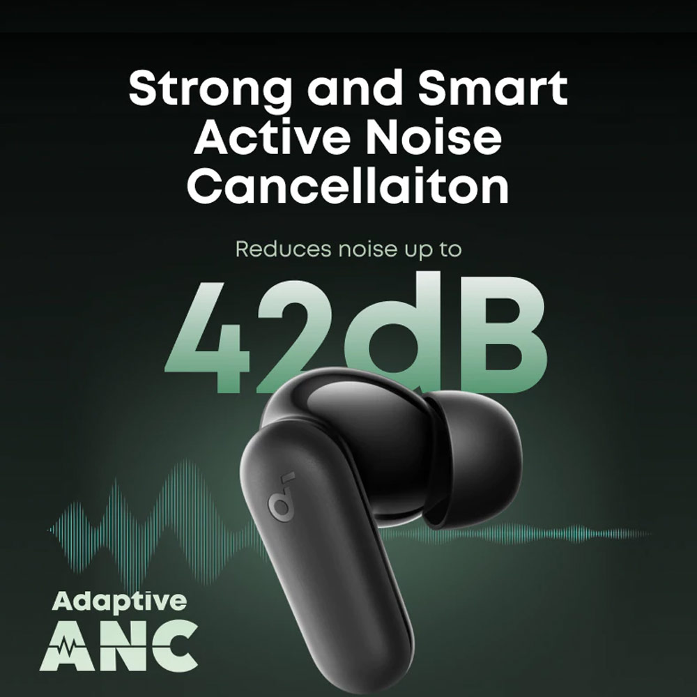 Picture of Soundcore by Anker R50i NC Earbuds Adaptive ANC Bluetooth 5.4 TWS 45Hours Long Play Time Headsets A3959 (Blue)