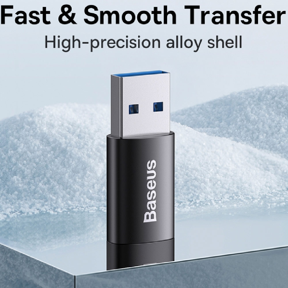 Picture of Baseus Ingenuity Series USB 3.1 Male to  USBC TypeC Female Mini OTG Adapter (Dark Blue)