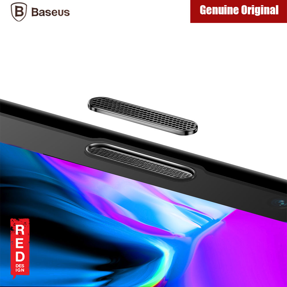 Picture of Apple iPhone XS  | Baseus 3D Full Coverage Tempered Glass for Apple iPhone XS iPhone X iPhone 11 Pro 5.8" with Cellular Dust Prevention (Black)