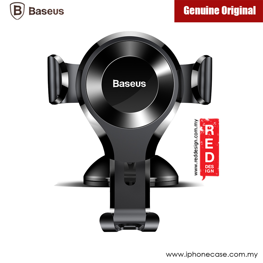 Picture of Baseus Osculum Type Universal Gravity Desktop Windscreen Car Mount for Smartphone up to 6 inches (Black)