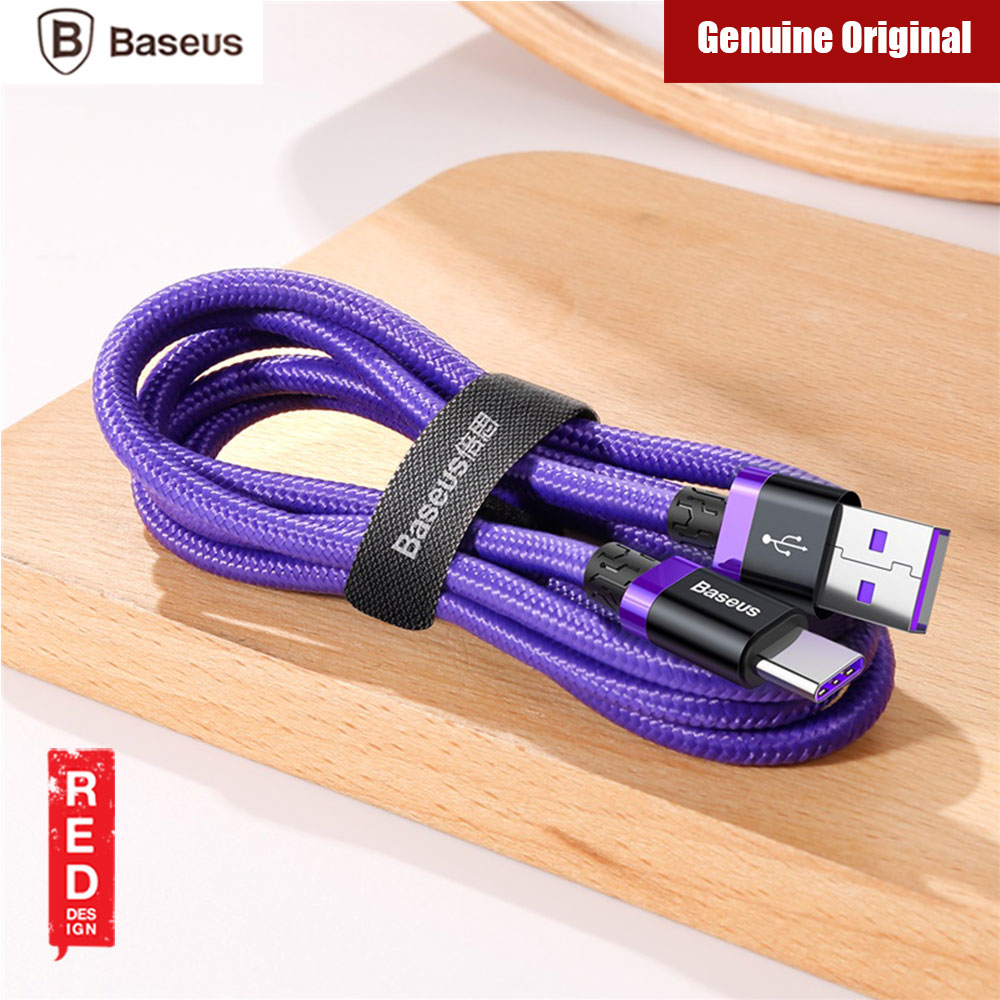 Picture of Baseus Flash Charge Quick Charge Type C Cable 5A 40W Flash Charging (Purple)