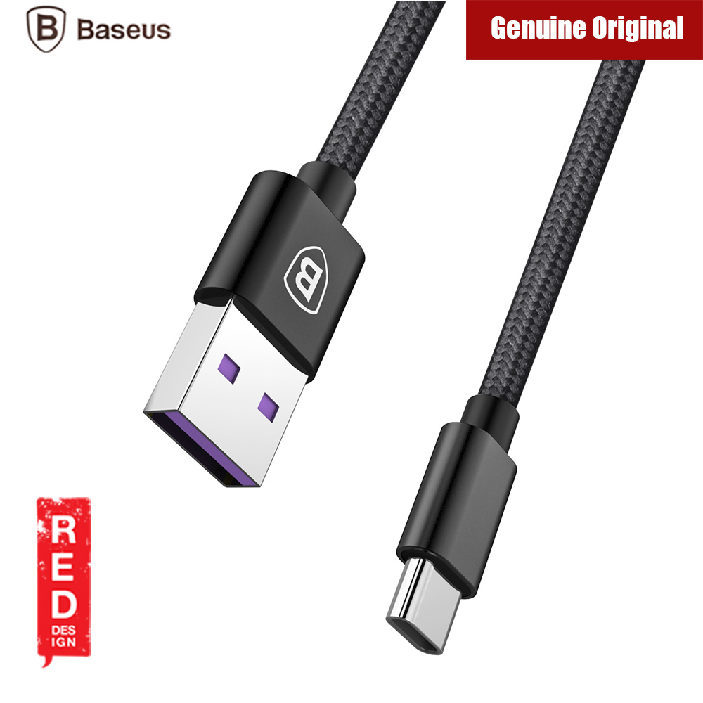 Picture of Baseus Speed 5A Max Quick Charge Cable for Huawei Type C (Black)