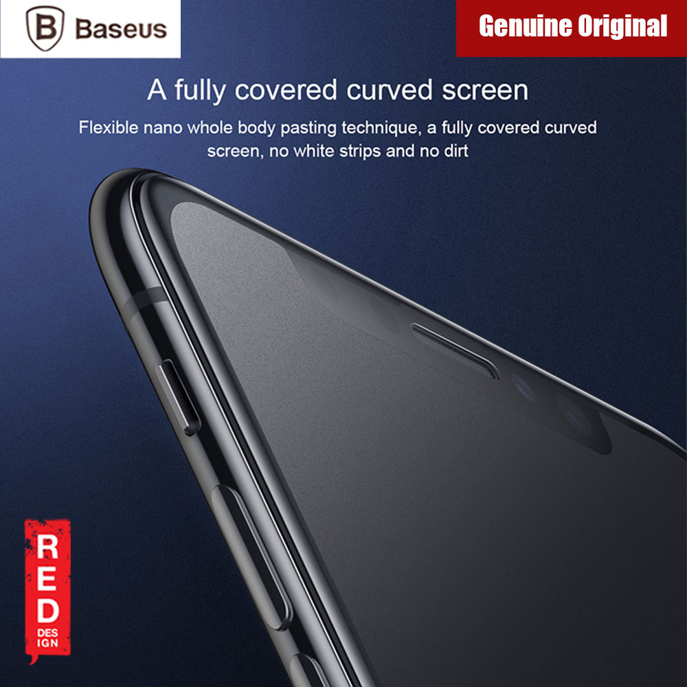 Picture of Apple iPhone 11 Pro 5.8  | Baseus Full Coverage Tempered Glass for Apple iPhone XS iPhone X iPhone 11 Pro 5.8" (Matte Surface)