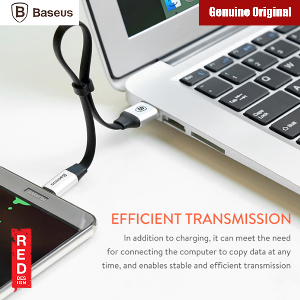 Picture of Baseus 3A Quick Charge Short Type C Cable for Samsung Note 9 Huawei Mate 20 Pro 23cm (Black)