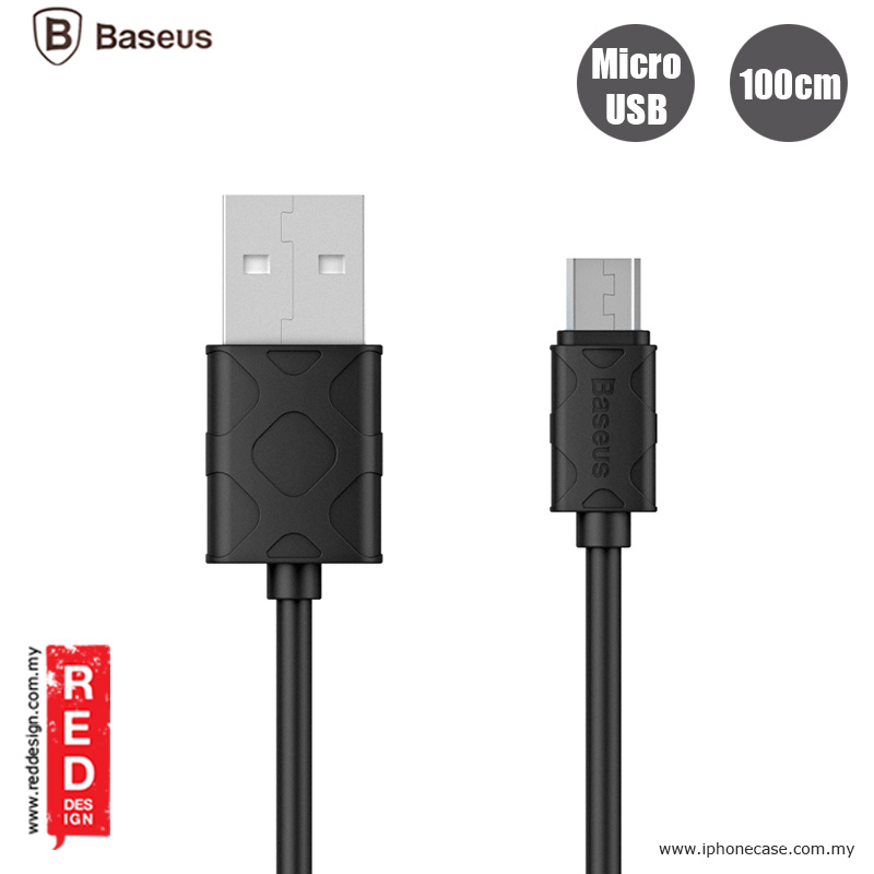 Picture of Baseus Yaven Cable for Micro USB 100cm - Black Red Design- Red Design Cases, Red Design Covers, iPad Cases and a wide selection of Red Design Accessories in Malaysia, Sabah, Sarawak and Singapore 