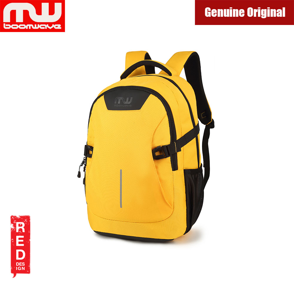 Picture of Boomwave Colour with Luggage Strap Lightweight Backpack for up to 14" inches Laptop (Yellow)