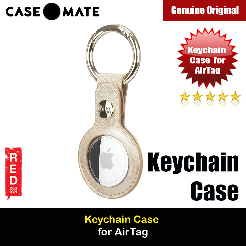 Picture of Case-Mate Case Mate Keychain Case Protective Cover Case Keyring Design for Apple AirTag (Gold) Apple Air Tag- Apple Air Tag Cases, Apple Air Tag Covers, iPad Cases and a wide selection of Apple Air Tag Accessories in Malaysia, Sabah, Sarawak and Singapore 