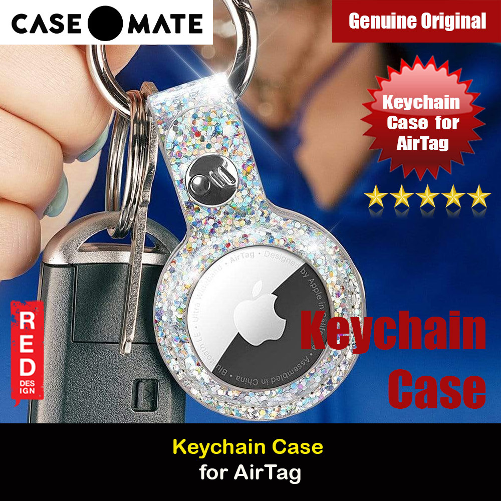 Picture of Case-Mate Case Mate Keychain Case Protective Cover Case Keyring Design for Apple AirTag (Sparkle) Apple Air Tag- Apple Air Tag Cases, Apple Air Tag Covers, iPad Cases and a wide selection of Apple Air Tag Accessories in Malaysia, Sabah, Sarawak and Singapore 