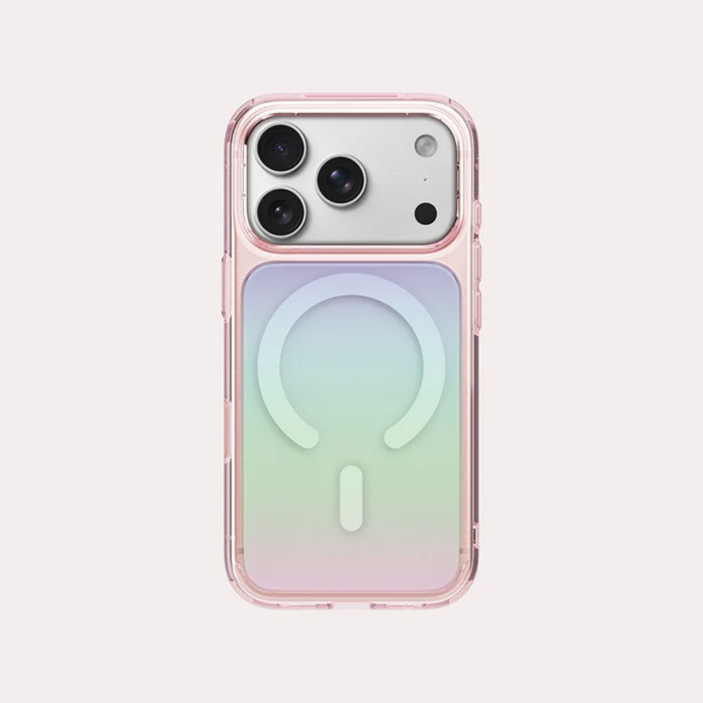 Picture of Apple iPhone 18 Pro Max Case | Coehl ESTELLE MagClick Magnetic Charging Case with Camera Control Button for iPhone 18 Pro Max - Pink Prism
