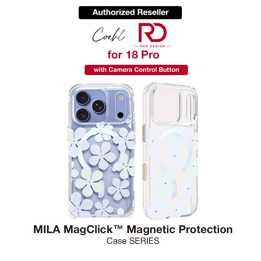 Picture of Coehl MILA MagClick Magnetic Charging Case with Camera Control Button for iPhone 18 Pro - Periwinkle Blue Apple iPhone 18 Pro- Apple iPhone 18 Pro Cases, Apple iPhone 18 Pro Covers, iPad Cases and a wide selection of Apple iPhone 18 Pro Accessories in Malaysia, Sabah, Sarawak and Singapore 
