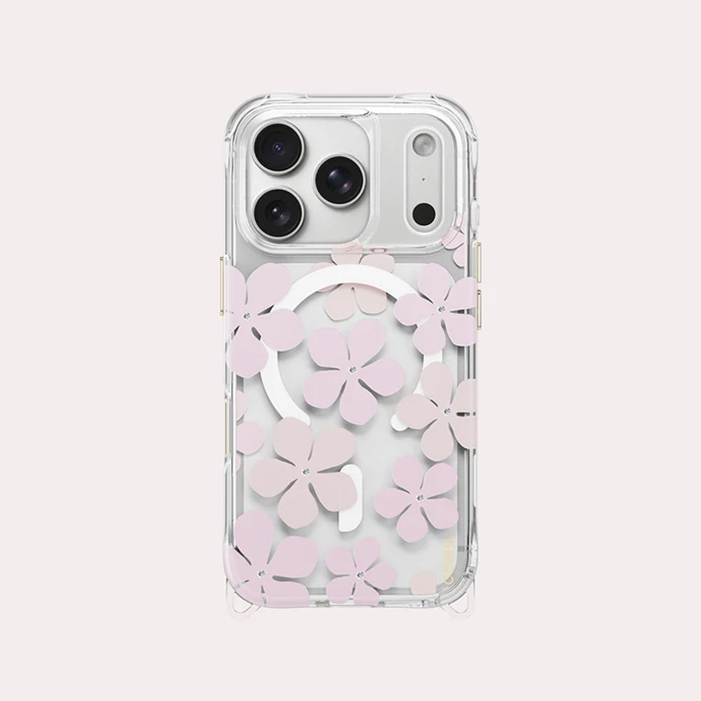 Picture of Apple iPhone 18 Pro Max Case | Coehl MILA MagClick Magnetic Charging Case with Camera Control Button for iPhone 18 Pro Max - Brush Bloom