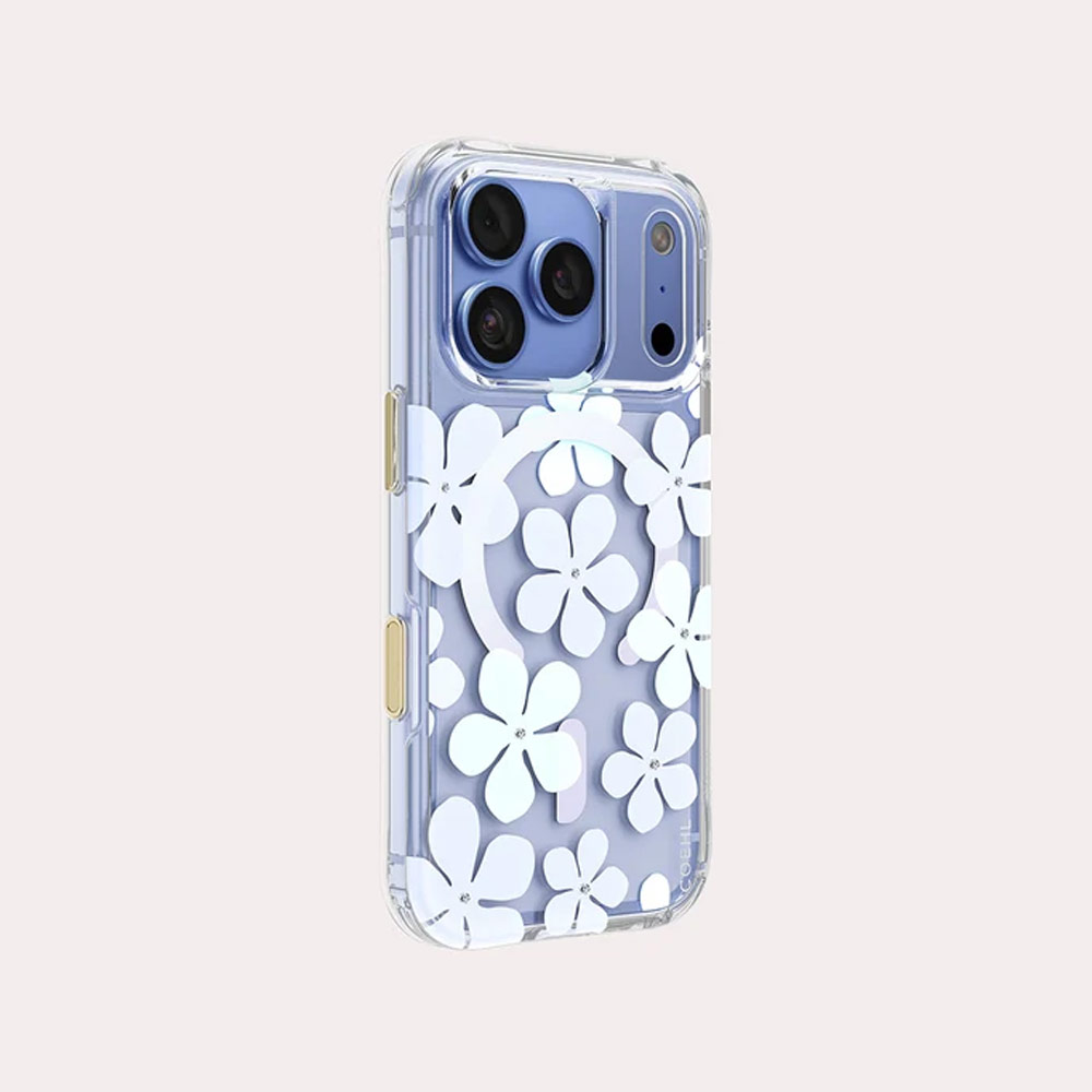 Picture of Apple iPhone 18 Pro Max Case | Coehl MILA MagClick Magnetic Charging Case with Camera Control Button for iPhone 18 Pro Max - Periwinkle Blue