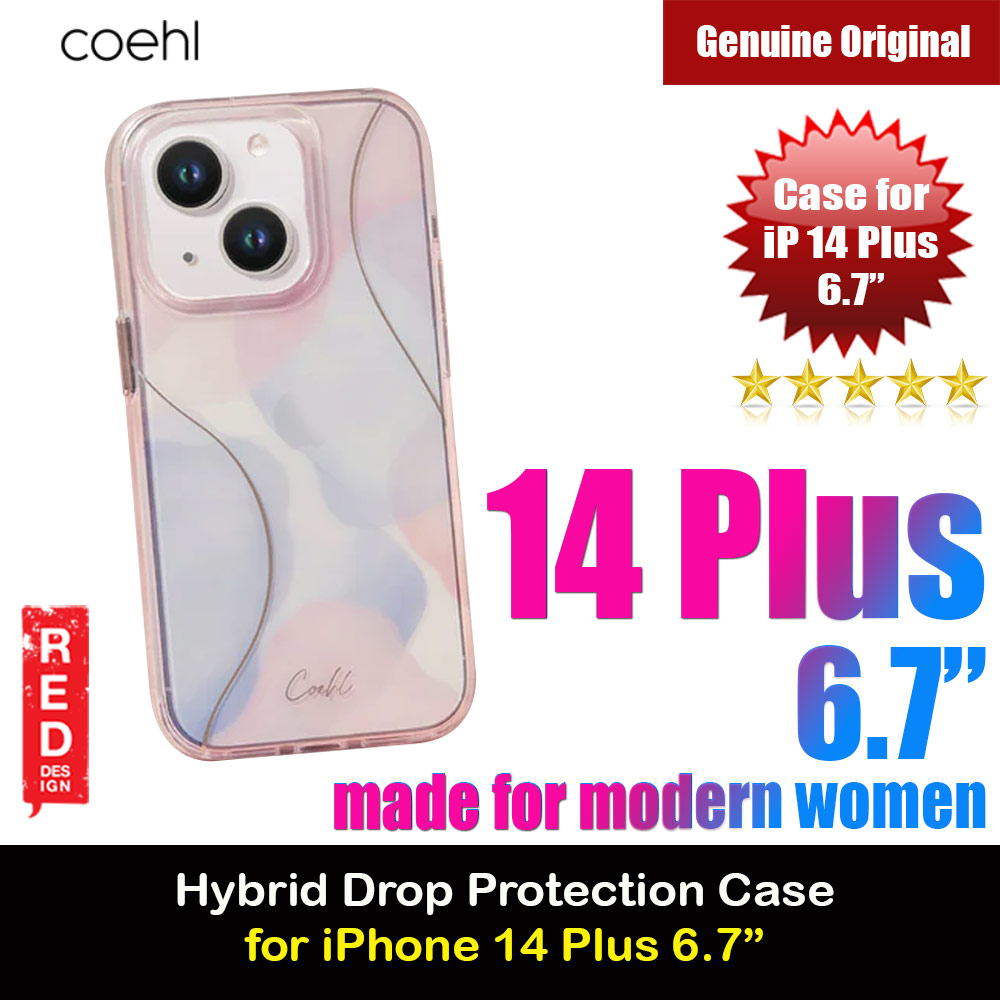 Picture of Coehl Hybrid Impact Defense Raised Camera Lens Bezel Drop Protection Case Design for Modern Women for iPhone 14 Plus 6.7 (Dusk Blue) Apple iPhone 14 Plus 6.7- Apple iPhone 14 Plus 6.7 Cases, Apple iPhone 14 Plus 6.7 Covers, iPad Cases and a wide selection of Apple iPhone 14 Plus 6.7 Accessories in Malaysia, Sabah, Sarawak and Singapore 