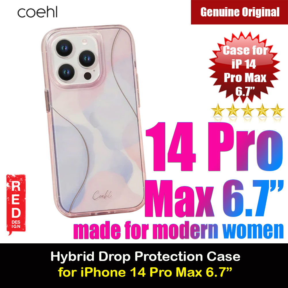 Picture of Coehl Hybrid Impact Defense Raised Camera Lens Bezel Drop Protection Case Design for Modern Women for iPhone 14 Pro Max 6.7 (Dusk Blue) Apple iPhone 14 Pro Max 6.7- Apple iPhone 14 Pro Max 6.7 Cases, Apple iPhone 14 Pro Max 6.7 Covers, iPad Cases and a wide selection of Apple iPhone 14 Pro Max 6.7 Accessories in Malaysia, Sabah, Sarawak and Singapore 