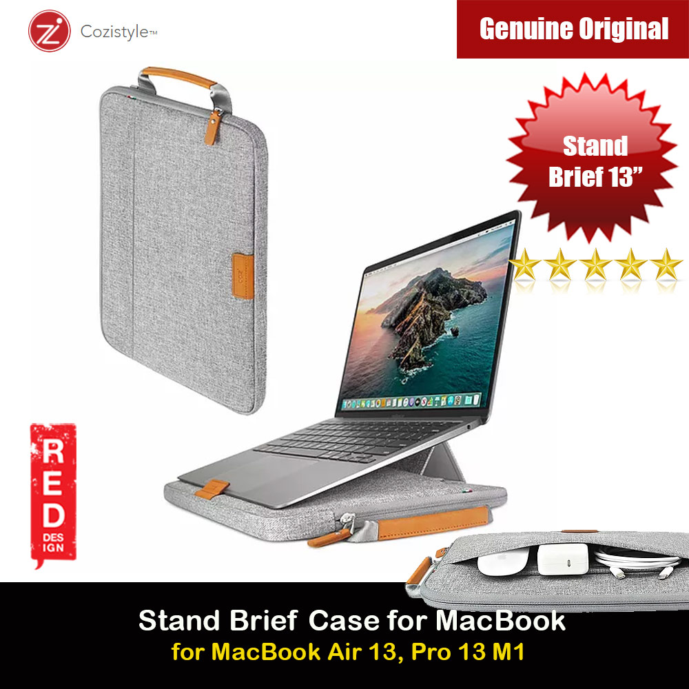 Picture of Cozistyle City Collection Stand Brief Case Protection Brief Top leather carry handle for MacBook Air 13 M1 Macbook Pro 13 M1 Laptop (Urban Gray) Apple iPad Pro 11 2nd gen 2020- Apple iPad Pro 11 2nd gen 2020 Cases, Apple iPad Pro 11 2nd gen 2020 Covers, iPad Cases and a wide selection of Apple iPad Pro 11 2nd gen 2020 Accessories in Malaysia, Sabah, Sarawak and Singapore 