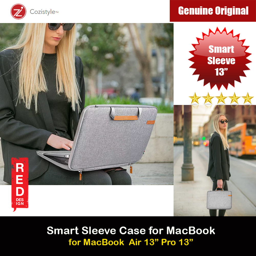Picture of Cozistyle City Collection Smart Sleeve Protection Sleeve for MacBook Air 13 Macbook Pro 13 Microsoft Surface Pro (Urban Gray) Apple Macbook Air 13\"- Apple Macbook Air 13\" Cases, Apple Macbook Air 13\" Covers, iPad Cases and a wide selection of Apple Macbook Air 13\" Accessories in Malaysia, Sabah, Sarawak and Singapore 