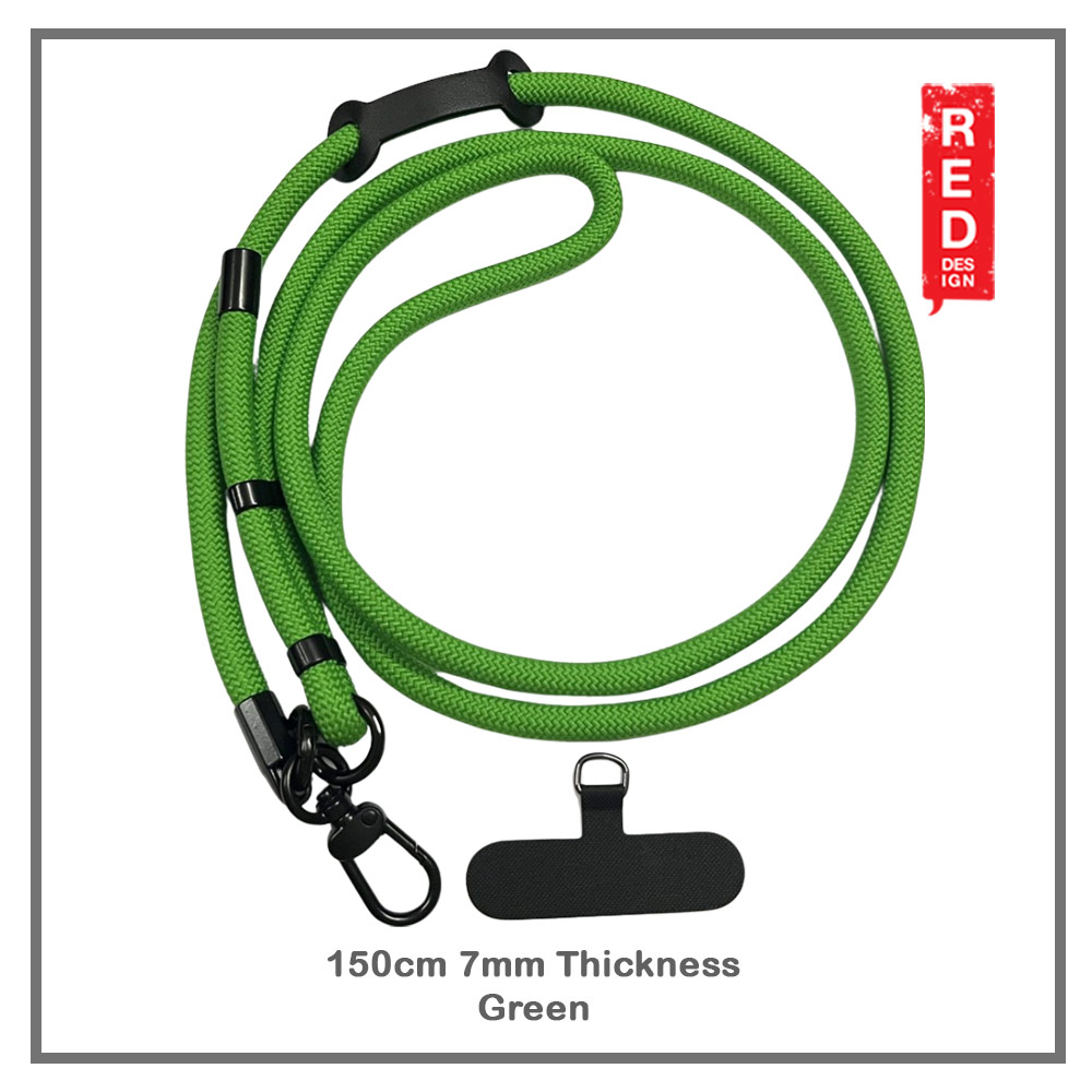 Picture of Red Design Selected Shoulder Lanyard Strap Crossbody Nylon Strap 150cm (Green)
