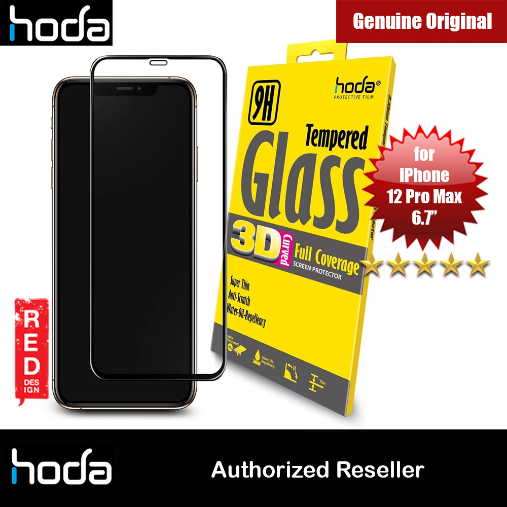 Picture of Hoda 0.33mm Full Coverage Tempered Glass Screen Protector for Apple iPhone 12 Pro Max 6.7 Apple iPhone 12 6.1- Apple iPhone 12 6.1 Cases, Apple iPhone 12 6.1 Covers, iPad Cases and a wide selection of Apple iPhone 12 6.1 Accessories in Malaysia, Sabah, Sarawak and Singapore 