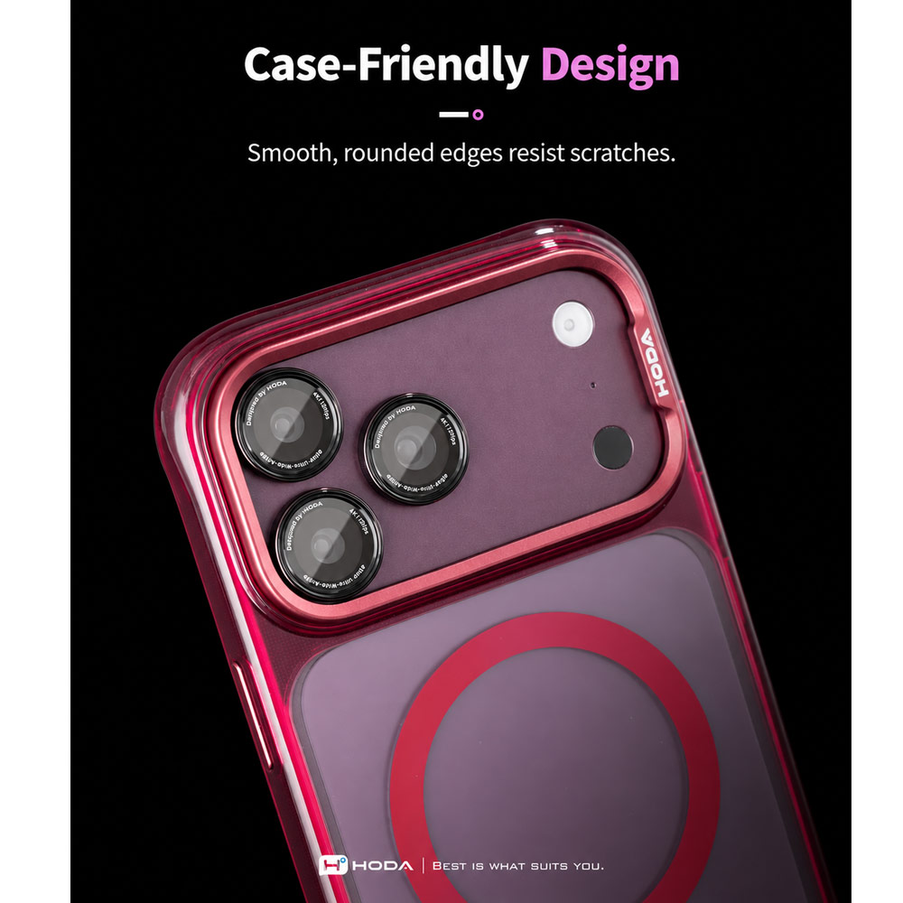 Picture of Apple iPhone 18 Pro Max  | Hoda Sapphire Lens Protector (Monocular Like Design) for iPhone 18 Pro |18 Pro Max - Blue (3PCS)