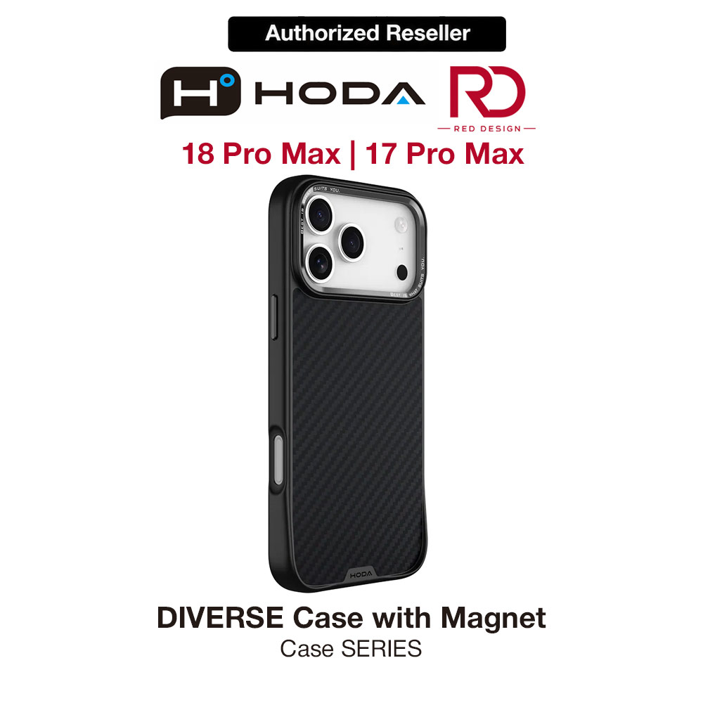Picture of Hoda DIVERSE Case with Magnet for iPhone 18 Pro Max 17 Pro Max - KEVLAR Apple iPhone 17 Pro Max 6.9- Apple iPhone 17 Pro Max 6.9 Cases, Apple iPhone 17 Pro Max 6.9 Covers, iPad Cases and a wide selection of Apple iPhone 17 Pro Max 6.9 Accessories in Malaysia, Sabah, Sarawak and Singapore 